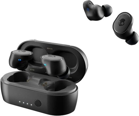 Skullcandy Sesh Evo True Wireless Earbuds - Bluetooth in-Ear Headphones with Charging Plug (True Black) (SKEV0-SHCCI) in Kuwait