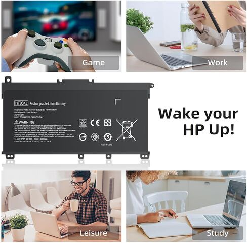 بطارية كمبيوتر محمول 6GTPY بقدرة 97 وات في الساعة، بطارية بديلة لجهاز Dell XPS 15 9560 9570 7590 9550، Dell Precision 5510 5520 5530 Vostro 7500 Series، P56F 5XJ28 GPM03 4GVGH مع ضمان [11.4 فولت/97 وات] in Kuwait