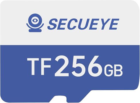 SECUEYE 32GB TF Memory Card with Adapter Class 10 FAT32 High Speed Reading/Writing 24/7 Video Recording for Security Camera Dash Cam (32GB + Adapter) in Saudi Arabia