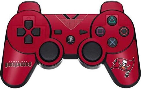 ألعاب Skinit Scenit Maming Skin متوافقة مع جهاز التحكم اللاسلكي Dual Frack PS3 - NFL Tampa Baucaneers Team Design Jersey Design in Saudi Arabia