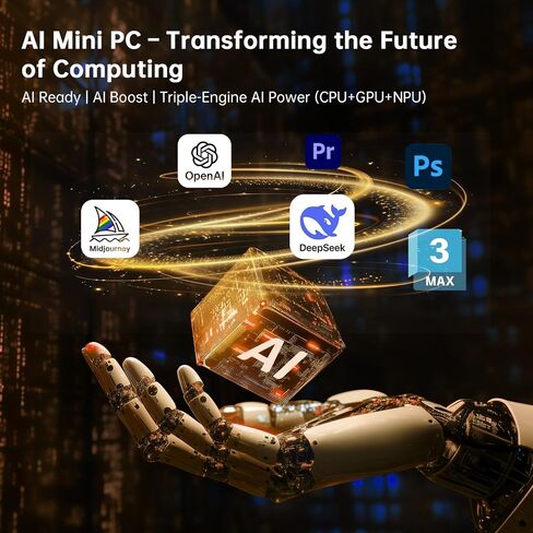 ASUS NUC 14 Pro Mini Desktop Computer ، Intel Ultra 7 155H (16C/22T ، حتى 4.8 جيجا هرتز) ، 64 جيجا بايت DDR5 ، 2TB PCIE SSD ، Win 11 Pro Mini PC مع Intel Arc GPU ، Type-C ، WiFi 6e ، Thunderbolt 4 ، Vesa Mount in Saudi Arabia