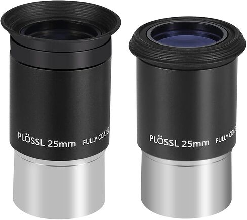 1.25inch Fully MultiCoated Plossl Telescope Eyepiece 4mm 4-Element Plossl Design Telescope Accessory Astronomy Gifts Threaded for Standard 1.25inch Astronomy Filters in Saudi Arabia