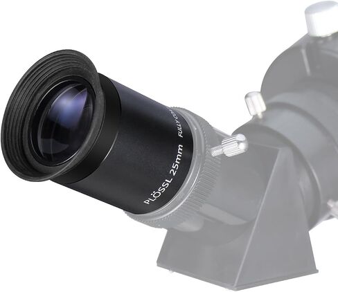 1.25inch Fully MultiCoated Plossl Telescope Eyepiece 4mm 4-Element Plossl Design Telescope Accessory Astronomy Gifts Threaded for Standard 1.25inch Astronomy Filters in Saudi Arabia