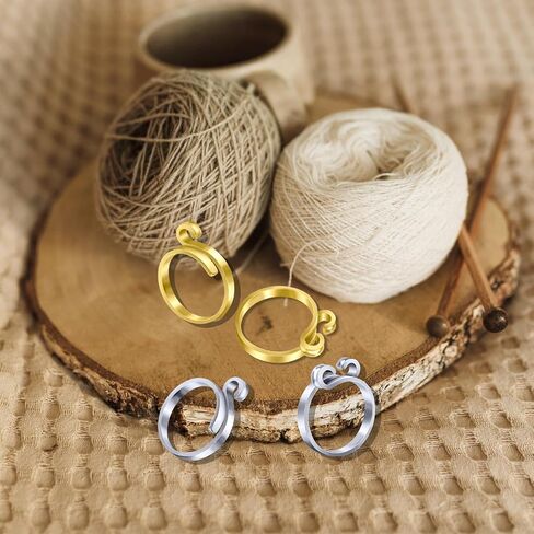 BLMHTWO 3 Pieces Crochet Ring Adjustable Yarn Ring for Crocheting Peacock Shape Knitting Loop Open Finger Ring for Mother Grandma Thanksgiving Presents Finger Yarn Guide Crochet Accessories in Saudi Arabia