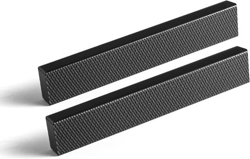 Goo-Ki 6 Pack 12 5/8 Inch Champagne Bronze Knurled Cabinet Pulls - Luxurious Bar Handles - Textured Grip for Drawer, Dressers, Furniture Hardware in Kuwait