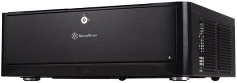 SilverStone Technology Home Theater Computer Case with Aluminum Front Panel for E-ATX/ATX/Micro-ATX Motherboards GD08B in Saudi Arabia