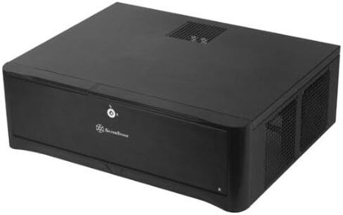 SilverStone Technology Home Theater Computer Case with Aluminum Front Panel for E-ATX/ATX/Micro-ATX Motherboards GD08B in Saudi Arabia