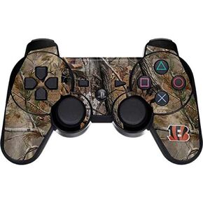 Skinit Decal Gaming Skin Compatible with PS3 Dual Shock Wireless Controller - Officially Licensed NFL Cincinnati Bengals Realtree AP Camo Design
