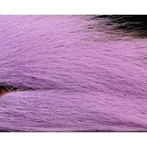 Hareline Dubbin Hareline Northern Bucktail Pastel Purple Large