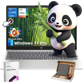 HP Flagship Touchscreen Laptop for Business - 15.6" FHD Touchscreen • Intel i7 1355U(10-core) • Intel Iris Xe Graphics • Windows 11 Pro + Free Office Lifetime • Wi-Fi6 • Bluetooth • 32GB RAM + 2TB SSD