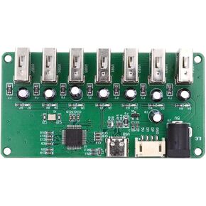 XIWAI USB2.0 TYPE-A MALE 1-TO-3 Three Ports Type Type A & Micro USB & USB-C TYPE-C HUB SPLITTER PCBA MODULE ADAPTER MUNTION