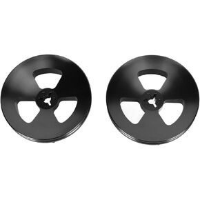 1/4 Inch Nab Hub Optical Shaft Adapter, 1 Pair Professional Reel to Reel Tape Adapter for to Recorder (Blue)