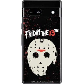 Skinit Decal Phone Skin Compatible with Google Pixel 7a - Officially Licensed Warner Bros Friday The 13th Design