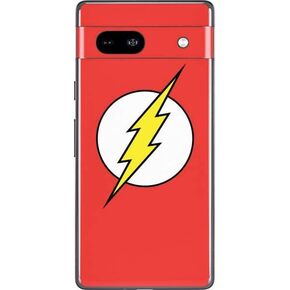 Skinit Decal Phone Skin Compatible with Google Pixel 7a - Officially Licensed Warner Bros The Flash Emblem Design