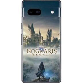 Skinit Decal Phone Skin Compatible with Google Pixel 7a - Officially Licensed Warner Bros Hogwarts Legacy School Design