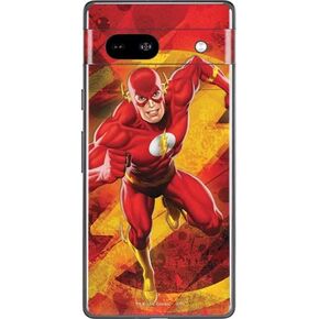 Skinit Skinit Phone Skin متوافق مع Google Pixel 7A - Warner Bros مرخص رسميًا تصميم الفلاش