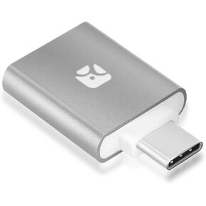 Dash Micro G3 Type-C: Mini MicroSD Card Reader with USB Type-C Plug, with Keychain Case for iPhone 15, 16, Google Pixel, Nexus 6P/5X, MacBook Air Pro 2020, LG G5, Samsung S21 Ultra, Note 20, iPad Pro