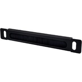 GeeekPi 7 inch 0.5U Brush Cable Manager Rack Mount Cable Management Panel with Brush Strip for Cable Entry for DeskPi RackMate TT Server Cabinet (1)