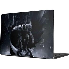 Skinit Skinit Laptop Skin متوافق مع MacBook Pro 14in (2021) - تصميم دخان Warner Bros Batman المرخص رسميًا