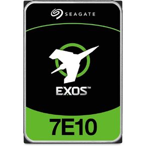 Seagate Exos 7E10 10TB Internal Hard Drive HDD - 3.5 Inch 4Kn SAS 12GB/s, 7.200 RPM, 256MB Cache and 2M MTBF for Enterprise, Data Centre (ST10000NM003B)