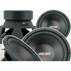 Pair of SoundXtreme 12 Inch 2000 Watt Car Audio Subwoofer with DVC Power - Total of 2 Subwoofers Combo of 4000 Watts Handling Power Frequency Response: 30-2.5kHz