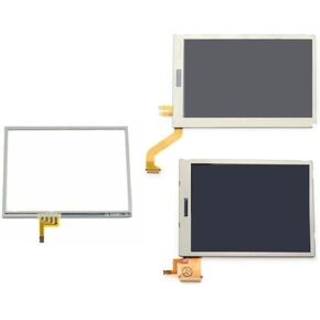 Replacement Top Bottom LCD Screen for Nintendo 3DS LCD with Touch Screen Digitizer (3in)