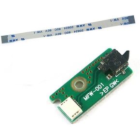 2pcs Replacement Power On Off Switch Board with Flex Cable for Playstatoin3 PS3 4000 CECH 4000 Super Slim MSW-K02 / MFW-001 (MFW-001 add Cable)