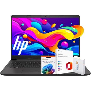 HP 15 Laptop(Include 1 Year Office 365), 16GB RAM, 1TB SSD, 15.6" FHD 1080p IPS Display, AMD Dual Core Processor, Ethernet Port RJ-45, SD Card Reader, Windows 11 Pro, WOWPC Recovery USB