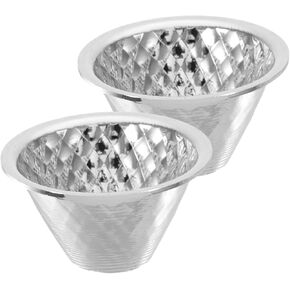 angoily 2pcs مصباح يدوي Cup Cup عالي الكفاءة إضاءة LED غطاء تركيب الظل من أجل تعزيز السطوع شعاع التركيز على التخييم في حالات الطوارئ استخدام الطوارئ