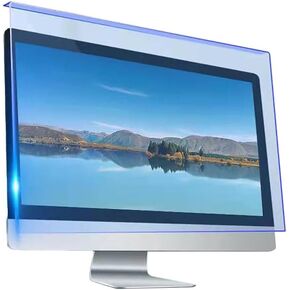 Computer Screen Anti Glare Filter Film Widescreen Frame Hanging Type for 12.5-32 inch Diagonal LED PC Monitor, Eye Protection TV Screen Protector,32in 16:9