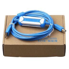 PLC Programming Cable Data Cable CP1E CP1L CJ2M Series Square Port Download Cable USB-CP1H(ADM3160 chip 3Meter)