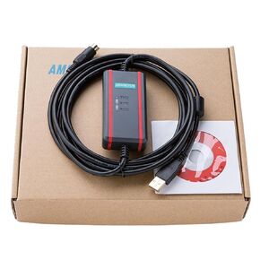 Suitable for PLC Programming Cable Communication Cable Download Cable Data Cable ES EC etc. USBACAB230+(Gold Plated Connector)