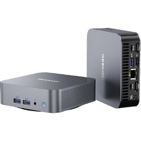 GEEKOM GT13 Pro i9 Mini PC, 13th Gen Intel i9-13900H Mini Computers(14C/20T Up to 5.4GHz) 32GB DDR4&2TB M.2 2280 NVMe Gen 4 * 4 SSD Windows 11 Pro Support Wi-Fi 6E/Bluetooth 5.2/USB 4.0/2.5G LAN/8K