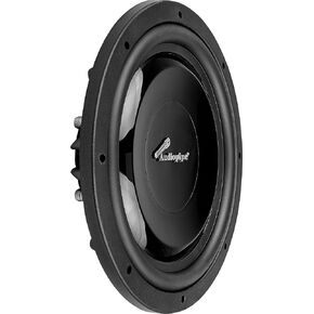 Audiopipe 12" Shallow Mount Subwoofer (TS-FA1200), 500 Watts, Slim Design, Dual 2" Voice Coils, Aluminum Basket, PP Cone, 2 * 4 Ohms, Best Sub for Tight Spaces in Car & Trucks, Sold Individually