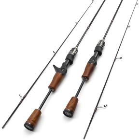 Ultra Light and Short Fishing Rod UL 1.4m Carbon Spinning Jigging Rod Poles Type 5