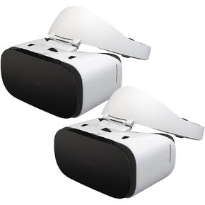 Vr Headset for Smart Phone with 100 Experiences, Vr Virtual Reality Glasses with Anti-Halation Lens, Suitable for 4.7-6.7in Mobile Phones, Adjustable Headband (1pc)