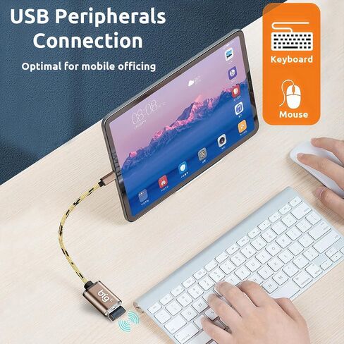 Turbo 5GBPS USB-C إلى محول USB 3.0 [2PACK] متوافق مع Google Chromebook Pixelbook ، GO ، SLATE PIXEL FOR USB OTG ON-THE-GO THEDROLD 3/4 موصل قصير USBC ذكور إلى USB (Silver) in Kuwait