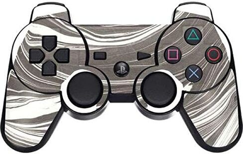 Skinit Skinit Gaming Gaming لـ PS3 Dual Shock Wireless Controller - تصميم رمادي رمادي مصمم أصلاً in Kuwait