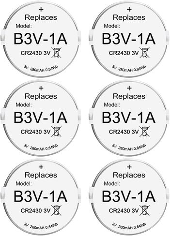 بطارية ليثيوم بديلة من Abeden B3V 1A متوافقة مع بطارية ذات طوق إلكتروني واحد عالي التقنية للحيوانات الأليفة للطراز MS-4 وMS-5، 12 حزمة in Saudi Arabia