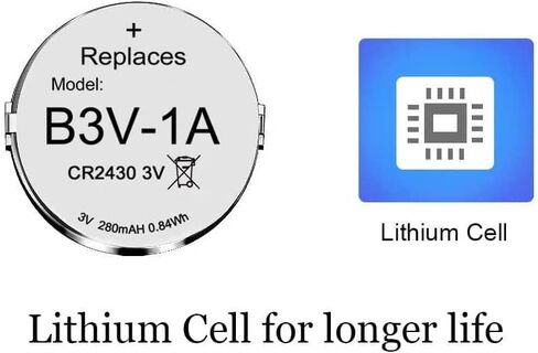 بطارية ليثيوم بديلة من Abeden B3V 1A متوافقة مع بطارية ذات طوق إلكتروني واحد عالي التقنية للحيوانات الأليفة للطراز MS-4 وMS-5، 12 حزمة in Saudi Arabia