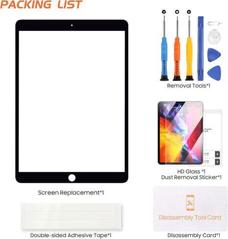 Screen for iPad Pro 12.9 2 2nd Gen 2017 Screen Replacement for iPad Pro 12.9 2nd Gen Tablet Touch Screen A1670,A1671 Touch Digitizer Repair Parts(Black No LCD (White) in Saudi Arabia