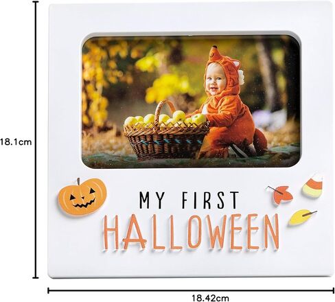 Reece Studio Our Little Turkey 3D Frame, Newborn Keepsake Photo Frame, Baby Holiday Picture Frame, Modern Fall Nursery Decor, Baby's First Thanksgiving in Kuwait