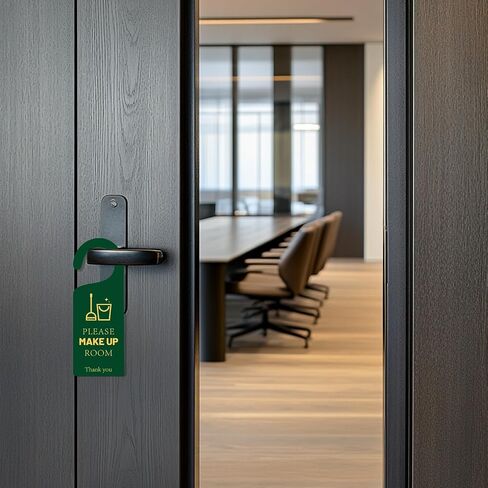 تشجكرافت لافتة باب من الاكريليك بعبارة «Do Not Disturb» من قطعتين، لافتة للتعليق على مقبض الباب، لافتة زينة للمنزل والعمل والمكتب والمدرسة وغرفة المؤتمرات والاجتماعات والاجتماعات in Saudi Arabia