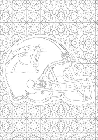 كتاب تلوين للكبار NFL Jacksonville Jaguars كتاب تلوين للكبار، أزرق، أبيض، 96 صفحة تلوين in Saudi Arabia
