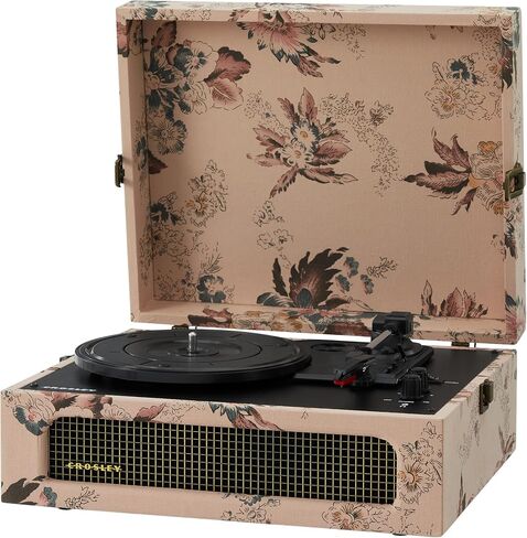 Crosley CR8017B-BK Voyager Record Player, Black in Saudi Arabia