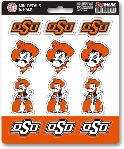 FANMATS University of Oregon 12 Count Mini Decal Pack, 5 in Saudi Arabia