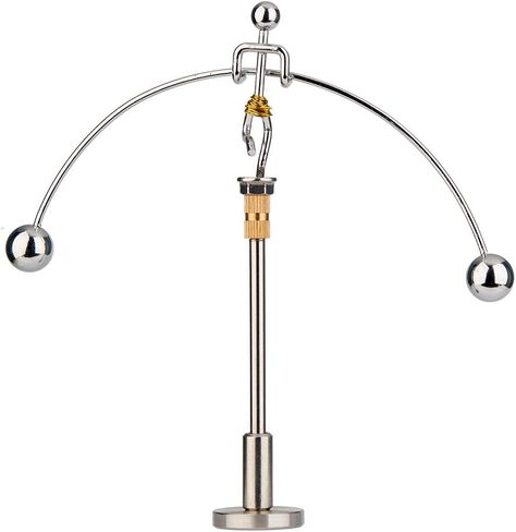Sunnytech Balance Physics Toy Steel Balancing Toy Kinetic Art Balance Balancing Decompressive Science Psychology Home Office Toy for Desk Decor Toy WJ153 in Saudi Arabia