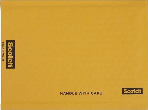 Scotch Bubble Mailer, 7.25 x 11-Inches, Size #1, 25-Pack, Yellow in Saudi Arabia