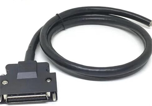1pcs 50p سلك اللحام في كلا طرفي MR-J3CN1 Servo CN1 سلك الإشارة I/O 0.5m 1m 2m 3meters 5 meters (3meter) in Kuwait