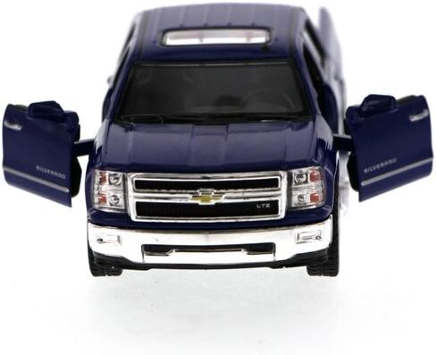 KiNSMART 2014 Chevrolet Silverado LTZ Crew Cab 4x4 1:46 Scale 5 Inch Diecast Metal Model Pick-up Interceptor Truck Police K9 Unit in Saudi Arabia